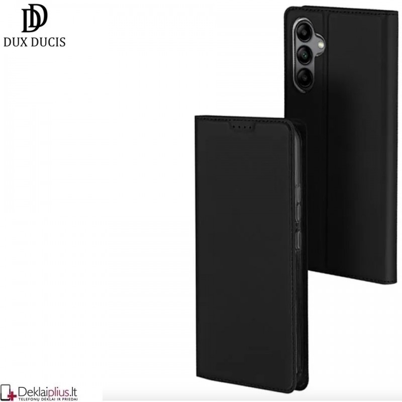 Dux Ducis Skin Pro dirbtinės odos dėklas - juodas (Samsung A34 5G) Dux Ducis Skin Pro dirbtinės odos dėklas - juodas (Samsung A34 5G)
